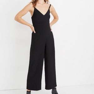Madewell Thistle Sleeveless Jumpsuit - Sz 4, Black